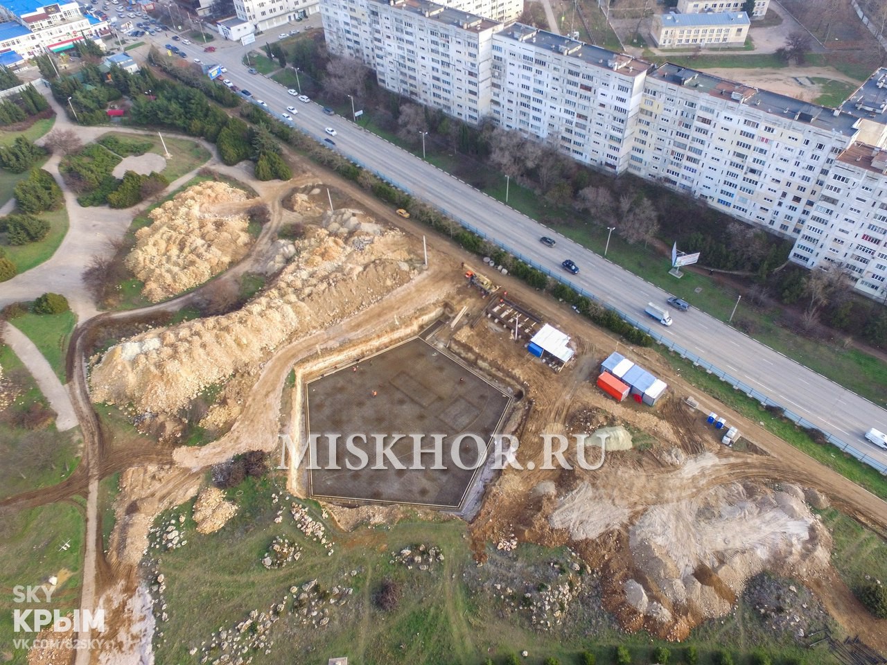 Реконструкция Парка Победы в Севастополе