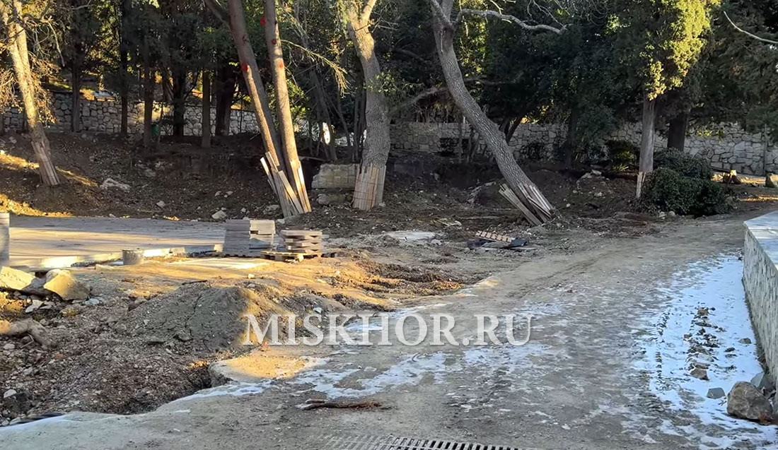 Мисхорский-парк-реконструкция-февраль-2026