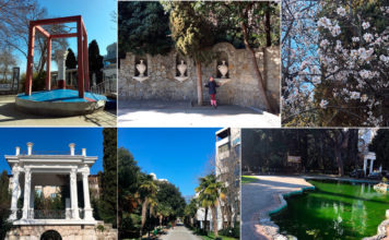 Приморский парк им. Ю. А. Гагарина в ялте, 21 февраля 2018 Приморский парк, ялта, февраль 2018