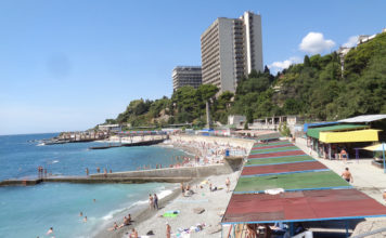 Пляж санатория ай-петри, пляжи мисхора Пляж санатория ай-петри