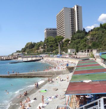 Пляж санатория ай-петри, пляжи мисхора Пляж санатория ай-петри