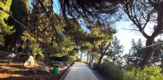 Мисхорский парк, февраль 2026, фотообзор, реконструкция 2025/26: парк и набережная Мисхора, мисхорские пляжи и Русалка..